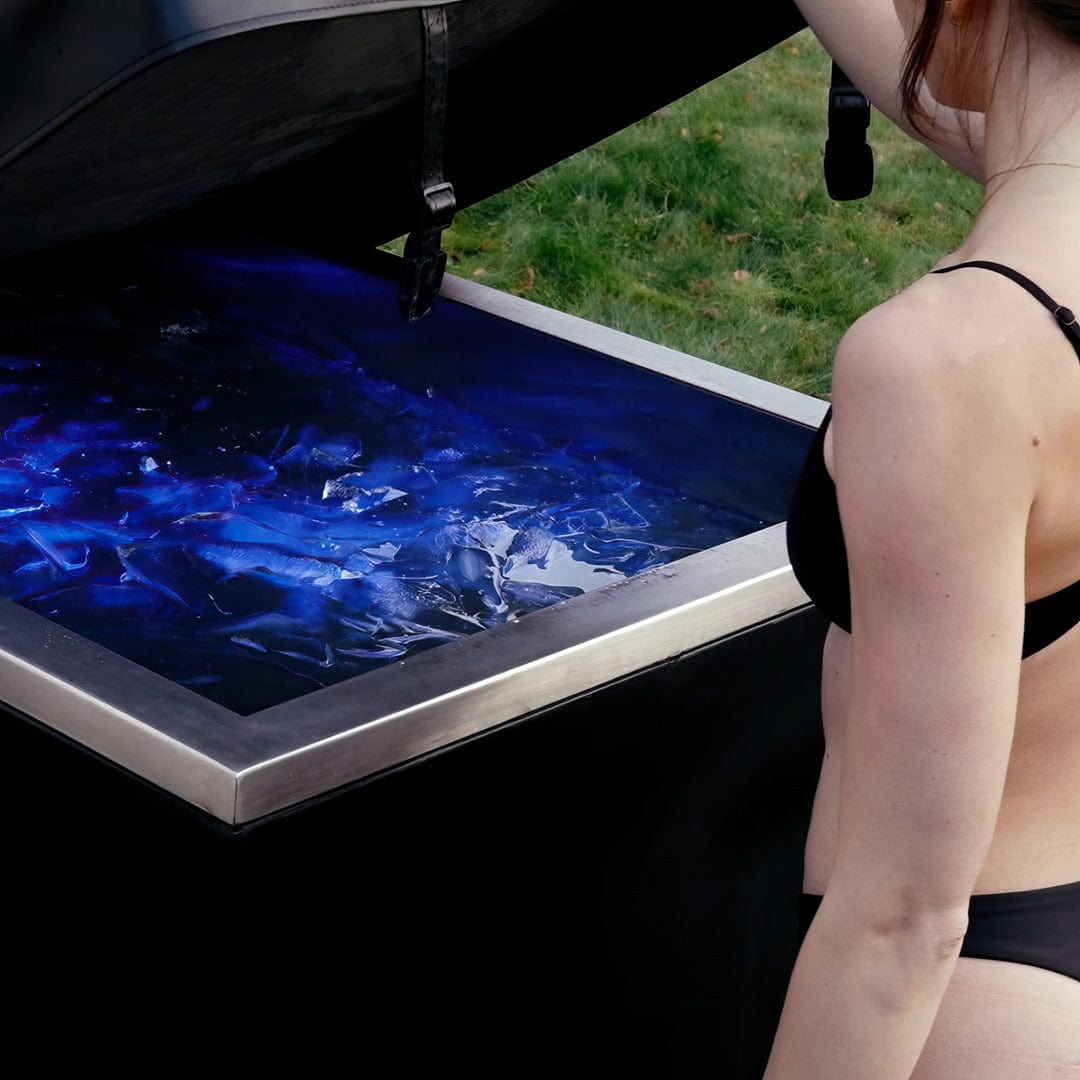 How long should you sit in an ice bath?