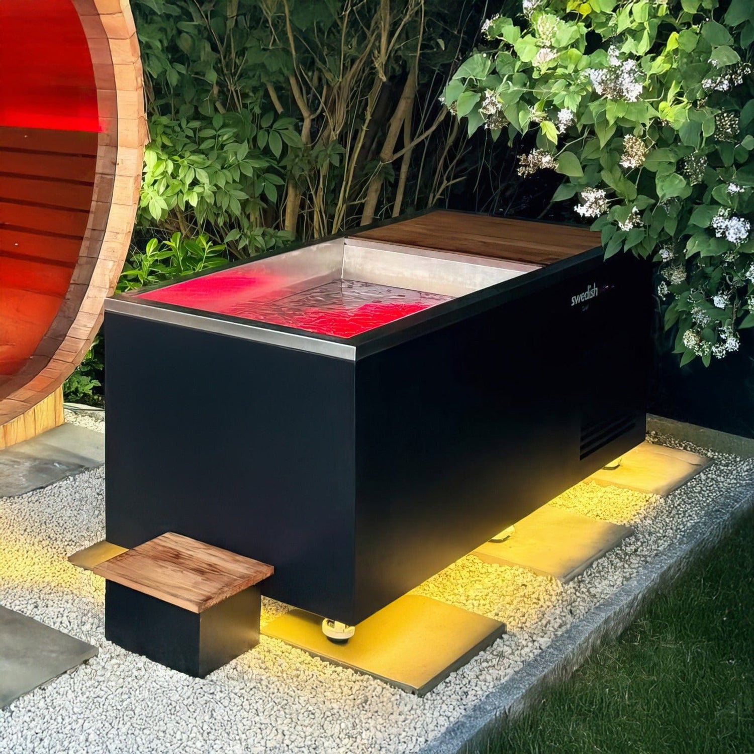 Tonneau de bain froid suédois