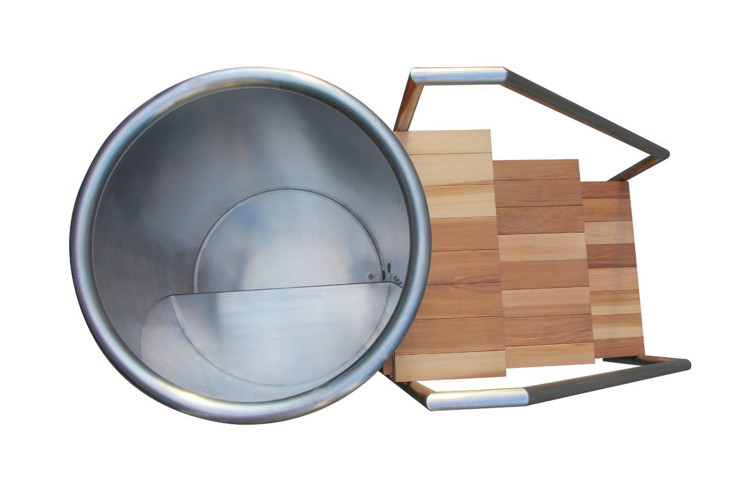 SwedishCold.com Kühlwanne - Holz und Stahl