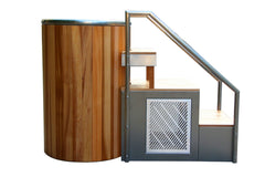 SwedishCold.com Kühlwanne - Holz und Stahl
