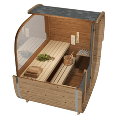 Cubo de sauna sueco frío